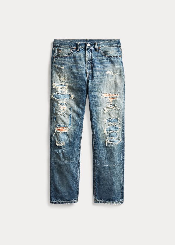 Ralph Lauren Boy Fit Straight Jeans Dame Danmark (BALDH8410)